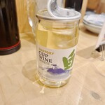 すし酒場 さしす - ワンカップワイン 白