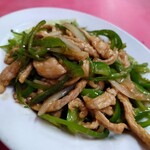 マルシン飯店 - 豚肉ピーマン炒め