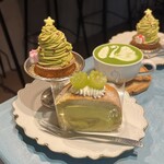 ペチカスケマサコーヒー - ・抹茶ラテ(Hot)
      ・ピスタチオツリー
      ・ピスタチオロール