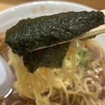 御在所サービスエリア（下り線） 吉平らーめん - のりを巻いて