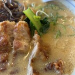 北のらー麺 らう家 - スープのアップ