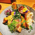 大和の料理店 - 前菜8種盛り