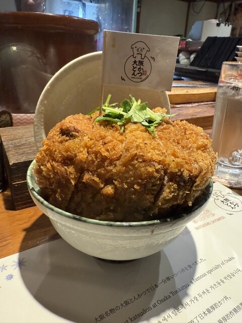 大阪とんかつ 道頓堀本店 （【旧店名】かつ丼 ちよ松） - 日本橋/かつ