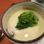 鮨匠 のむら - 日本一の茶碗蒸し！お餅がさりげなく入っているのがポイント。