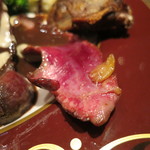 コントワール ミサゴ - 肉料理：新潟の網採り青首真鴨のロースト、鴨蕎麦添え4