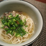 コントワール ミサゴ - 肉料理：新潟の網採り青首真鴨のロースト、鴨蕎麦添え5