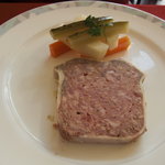 どっかる - ランチのオードブル　なんとかのテリーヌ。