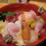 大船 天然や - 特上海鮮丼 