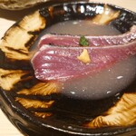 鮨 むらやま - 鰹の酒盗出汁