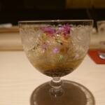 鮨 むらやま - 水雲と毛蟹