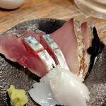 たなや - シメサバ、ハガツオ、スミイカ