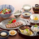 人形町今半 - 網焼ステーキコース　特上ロース150g