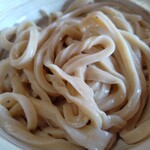 田舎うどん てつ - うどん、アップで