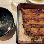 割烹 若竹 - シメのうな重