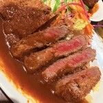 洋食の朝日 - ビーフカツ