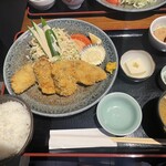 築地 ふじむら - カキフライ定食