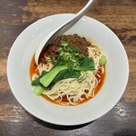 六坊担担面 - 【成都式】汁なし担々麺(辛さ4、痺れ4)＋小ご飯