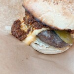 自由が丘バーガー - チリチーズバーガー1900円くらい