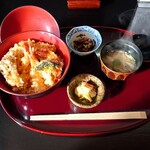 七味亭 - 「上天丼定食」②