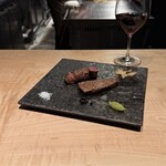 新横浜 鉄板焼き牛鳴 - A5ランク黒毛和牛ステーキ（うちもも・シャトーブリアン）