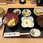 寄処 木乃屋 - まぐろ丼御膳＋おはぎ