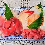 ライフ - 刺身の盛り合わせ