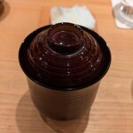 鮨 さかい - 味噌汁