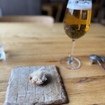 LeAnn - 毛蟹のタルトと、ビール