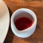 UNITY CAFE - 別添えのストロベリーソース