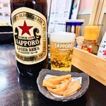 味楽 - しっかりと冷やされての提供にも、お店の心遣いを垣間見ることができます。