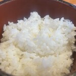 おひつ膳 田んぼ - 普通の米