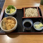 竹家 - ミニ丼+ミニ麺セット