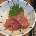 おひつ膳 田んぼ - 中落ち単品　750円　後で値段知ってびっくり笑