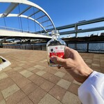 甘味かどや - C2の高架下、隅田川沿い