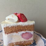 タンブラン - 苺のショートケーキ