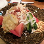 魚心 - 野菜サラダ