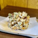 そば遊歩 - 小柱と小海老の掻き揚げ