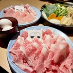 しゃぶしゃぶ すき焼き 食べ放題 和牛と豚 本町店 - 