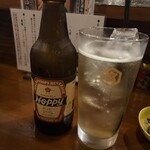 美味ぇ津゛ - 珍しい赤ホッピー♪