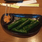 鰻 芳松 - 味噌きゅうり