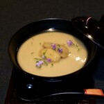 雲丹の茶碗蒸し