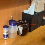 味噌っ子 ふっく - 卓上調味料です。瓶の中は一味唐辛子です。