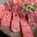 焼肉 吉田 新館 - 上和牛４点盛り