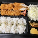 とんかつ 新宿さぼてん - 料理写真:シーフード弁当1,125円