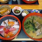 魚の松本 - 海鮮丼定食