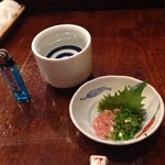 藤よし - 一本〆純米酒に塩辛