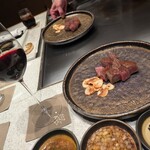 日比谷 モンシェルトントン - お肉と赤ワイン