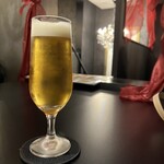 イタリアン チャイナバル村塾 - まずはビールで乾杯！