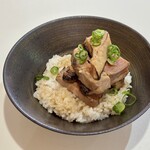 らあめん サンド - 炙りチャーシュー丼