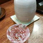 徳うち山 - 2014/12/29　ランチ　一白水成（いっぱくすいせい）冷酒